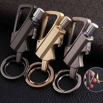 Portable Emergency Fire Starter Keychain