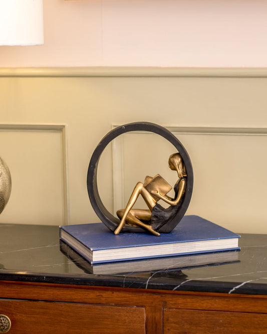 Bookworm Girl Figurine - Cofik