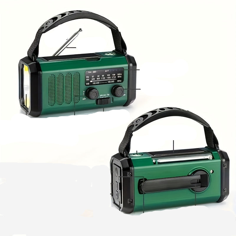 Portable Solar Powered Radio Charger