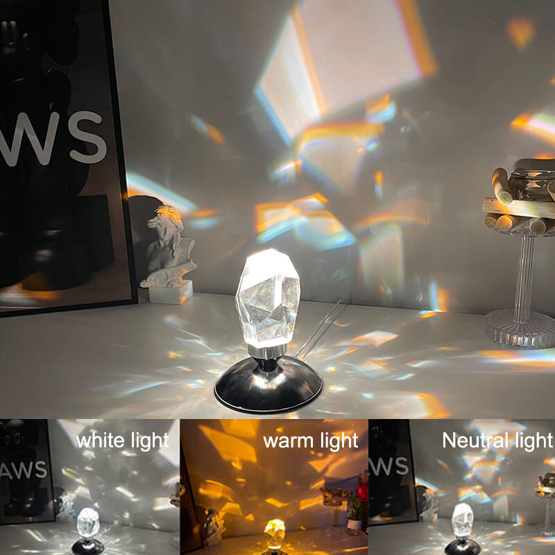 Elegant Crystal LED Desk Lamp - Cofik