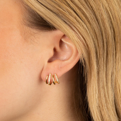 Simple Chic Twist Earrings for Women