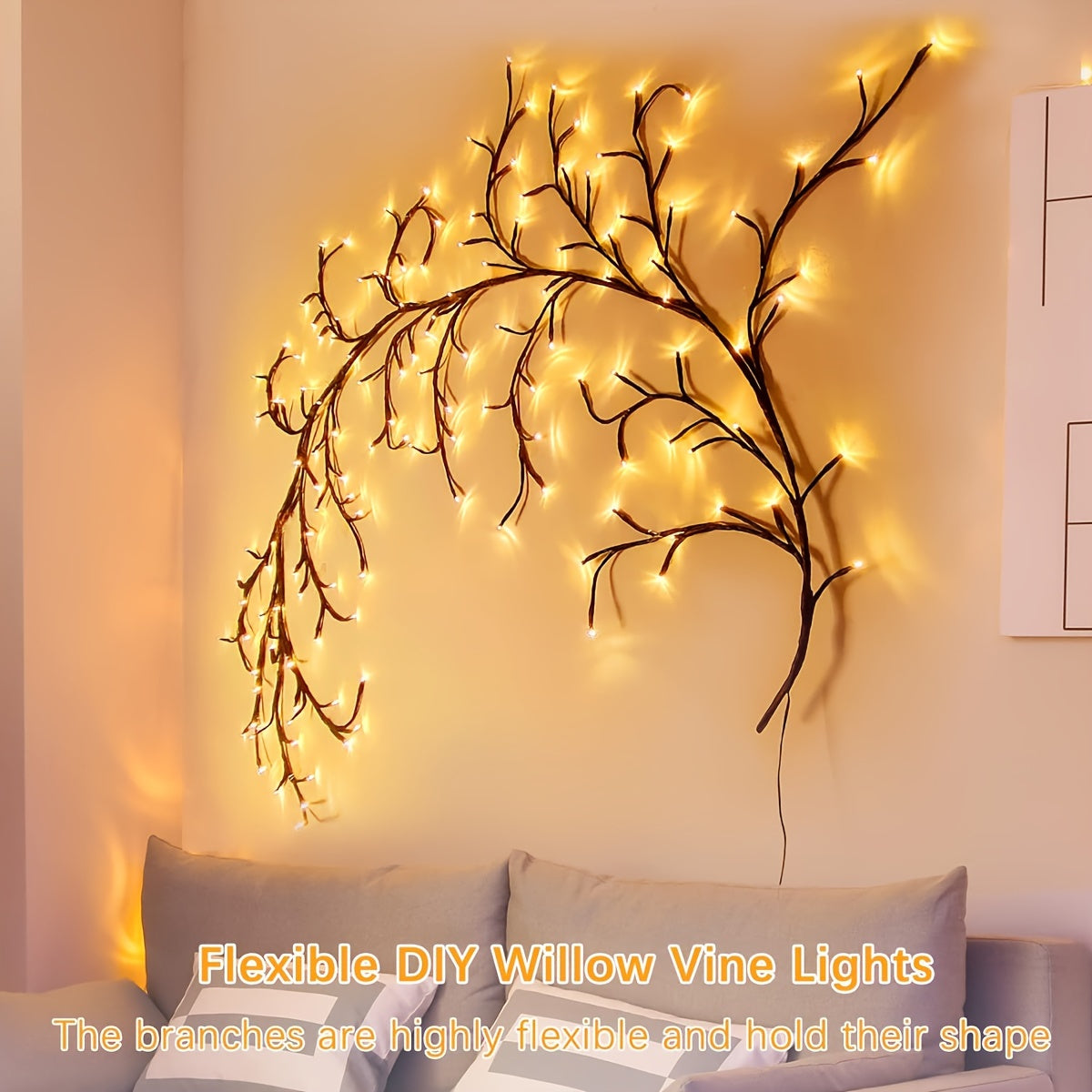 Modern LED Tree Branch Wall Light