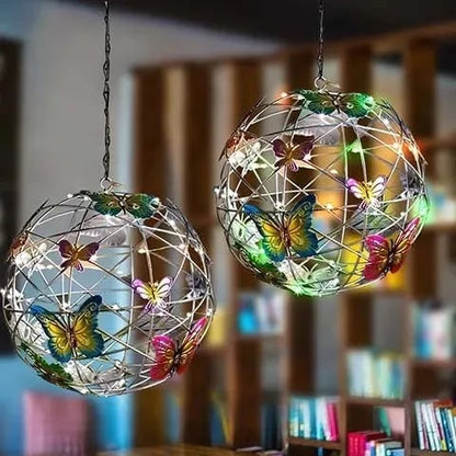 Colorful Garden Solar Butterfly Light