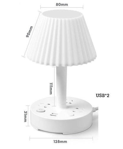 Stylish Phone Stand Blue Light Desk Lamp