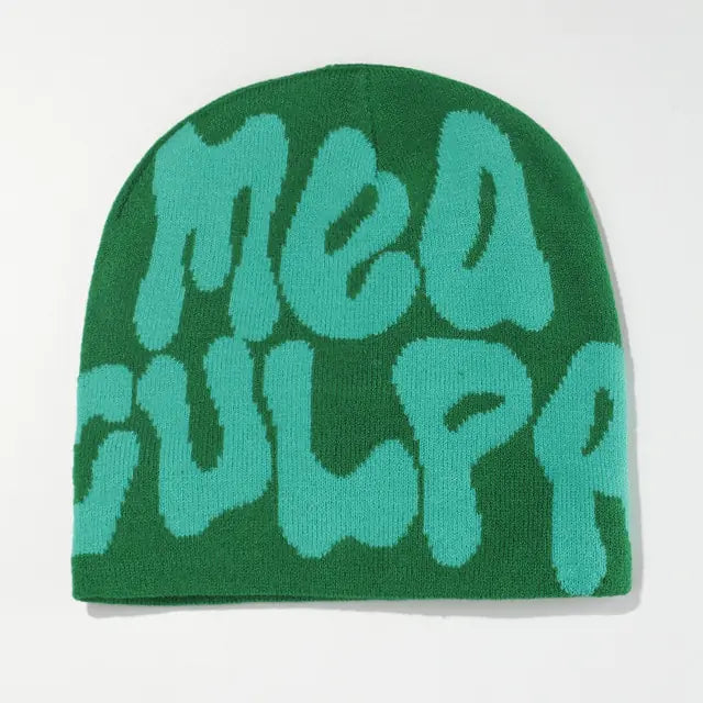 Warm Winter Knit Beanie Caps
