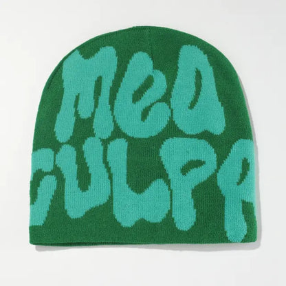 Warm Winter Knit Beanie Caps