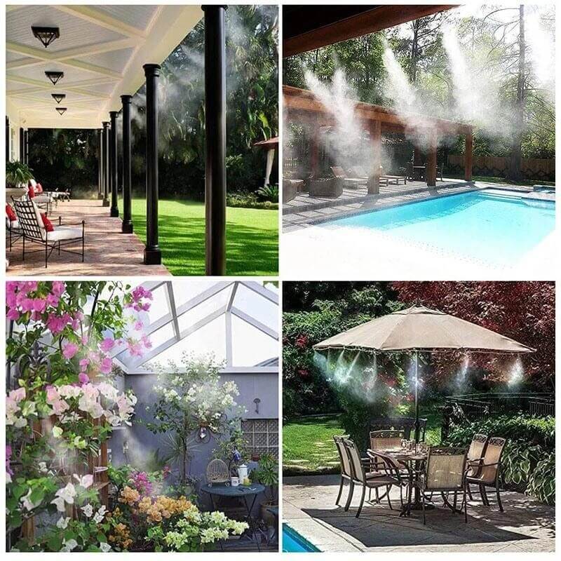 Smart Watering Sprinkler Kit with Adjustable Nozzles