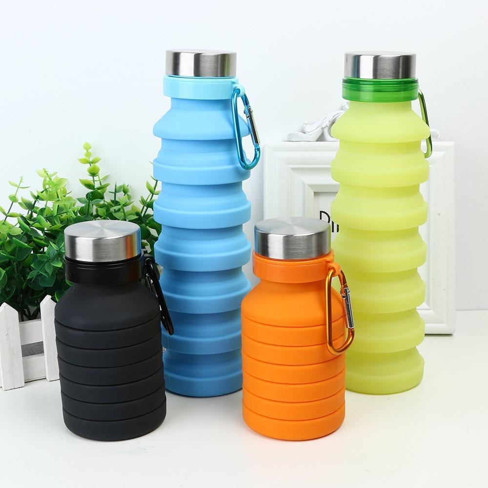 Portable Folding Silicone Water Bottle - Cofik