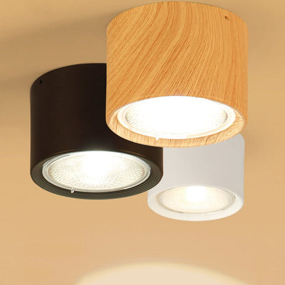 Sleek White 12W Ceiling Light Fixtures for Bedroom Living Room