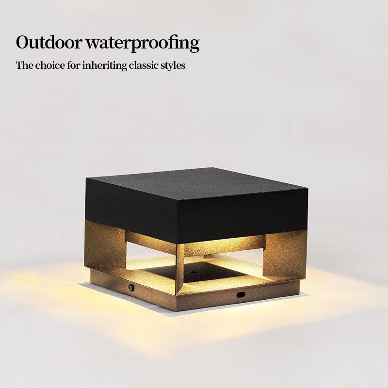 Bright Outdoor LED Wall Light – Durable Waterproof Steel