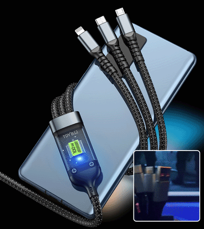 Quick Charge 3-in-1 USB Charging Cable