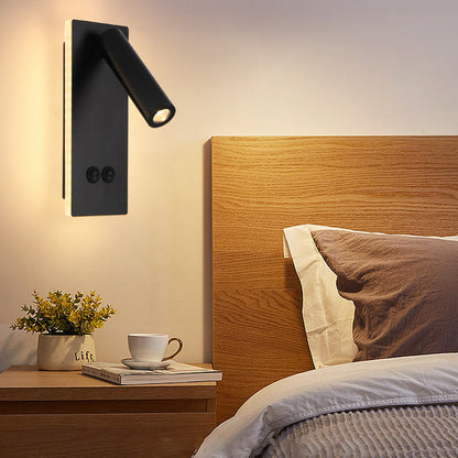 Sleek Contemporary LED Wall Light For Bedroom