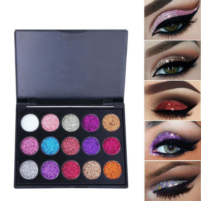 Shiny Eye Shadow Makeup Palette