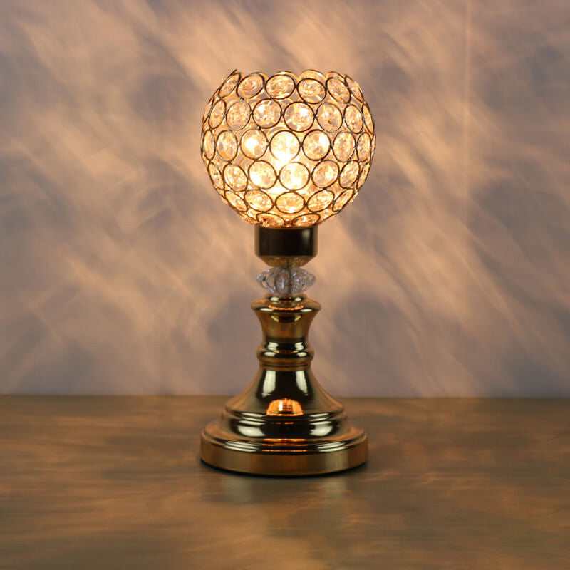 Elegant Glass Sphere Table Lamp - Cofik