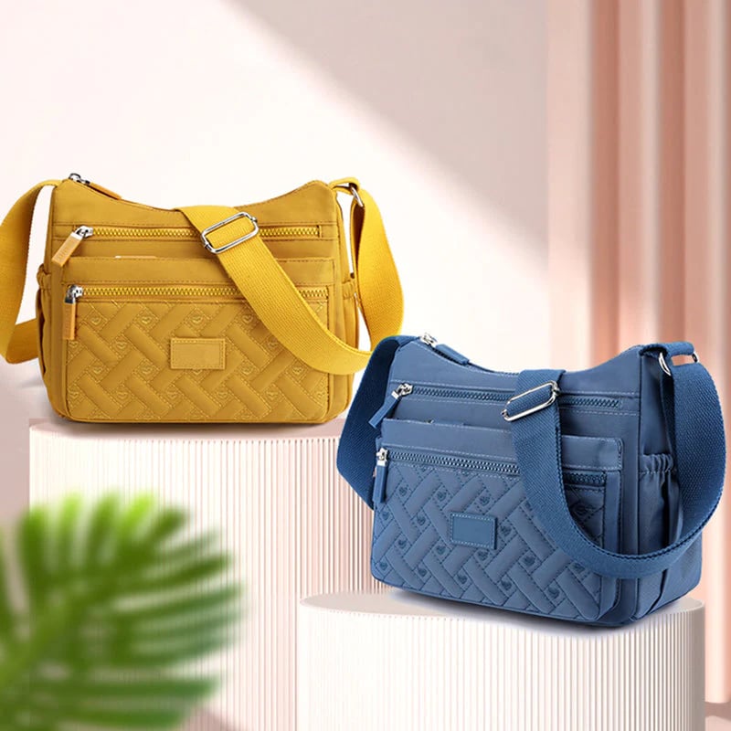 Waterproof Nylon Crossbody Messenger Bag