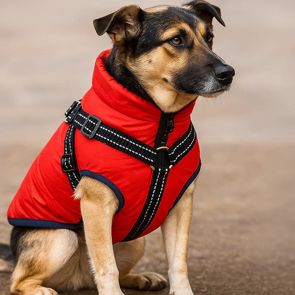 Warm Pet Travel Dog Car Harness Crate