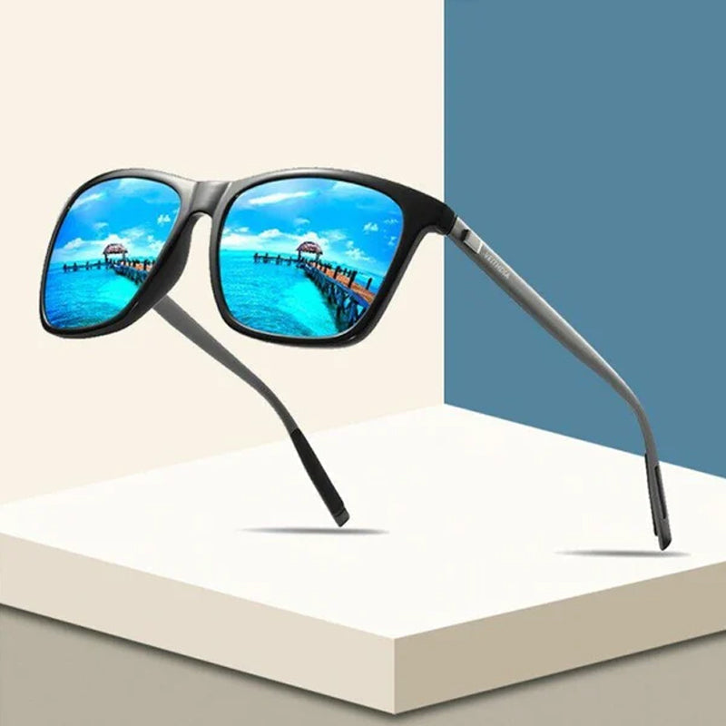 Lightweight Polarized Shades with Metal Frame