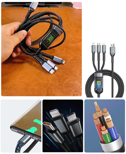 Quick Charge 3-in-1 USB Charging Cable