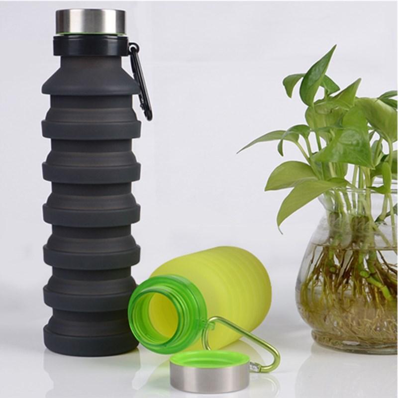Portable Folding Silicone Water Bottle