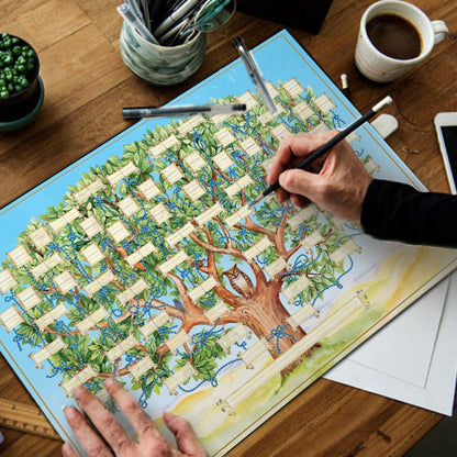 Personalized Ancestry Family Tree Chart - Cofik
