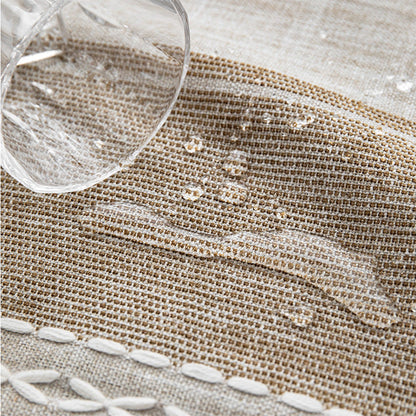 Easy Care Waterproof Tablecloth for Kitchen Dining - Cofik
