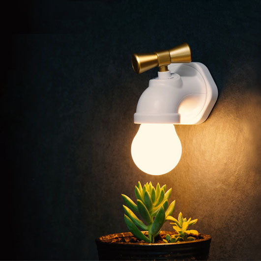 Stylish LED Wall Night Lamp with USB Charger