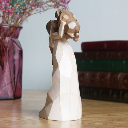 Lovely Dog Friendship Statue Figurine