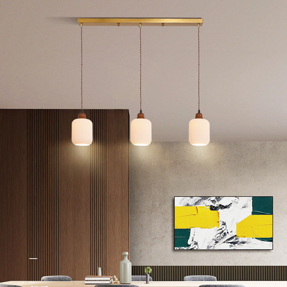 Classic White Ceramic Pendant Dining Light
