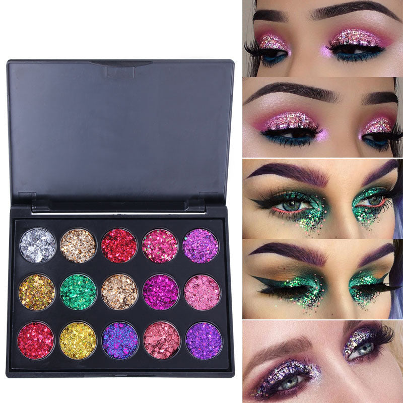 Shiny Eye Shadow Makeup Palette