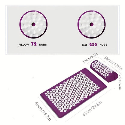 Best Acupuncture Massage Mat Pillow Set