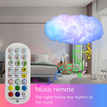 Colorful 3D Cloud Lamp with APP Control and Music Sync - Cofik