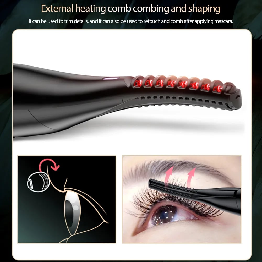 Portable Warm Heated Eyelash Curler