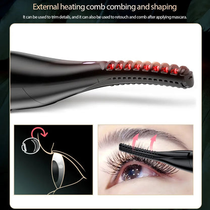 Portable Warm Heated Eyelash Curler