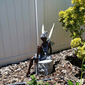Garden Fairy Figurine Outdoor Decoration - Cofik