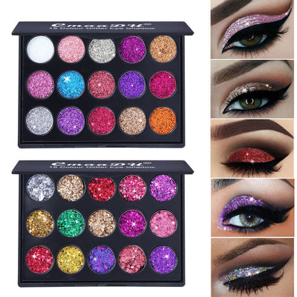 Shiny Eye Shadow Makeup Palette