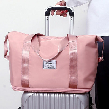 Large Capacity Dual Compartment Travel Duffel Bag