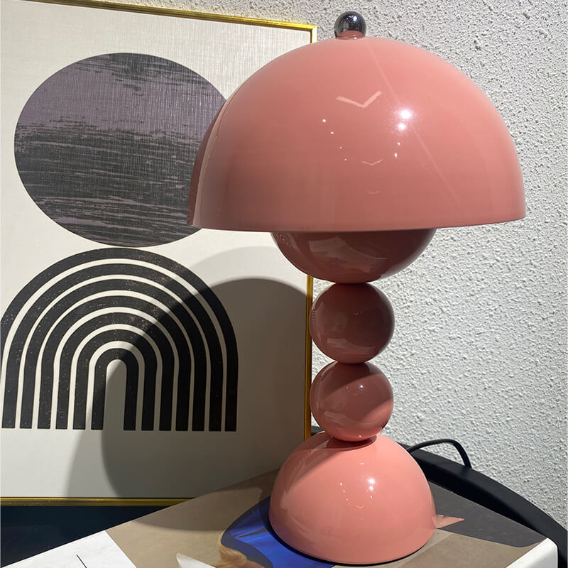 Elegant Ceramic Desk Lamp with Green Shade