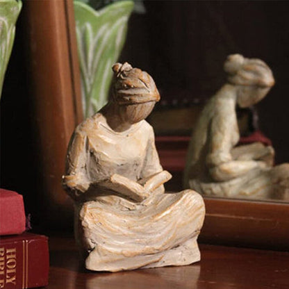 Inspirational Praying Woman Figurine Sculpture