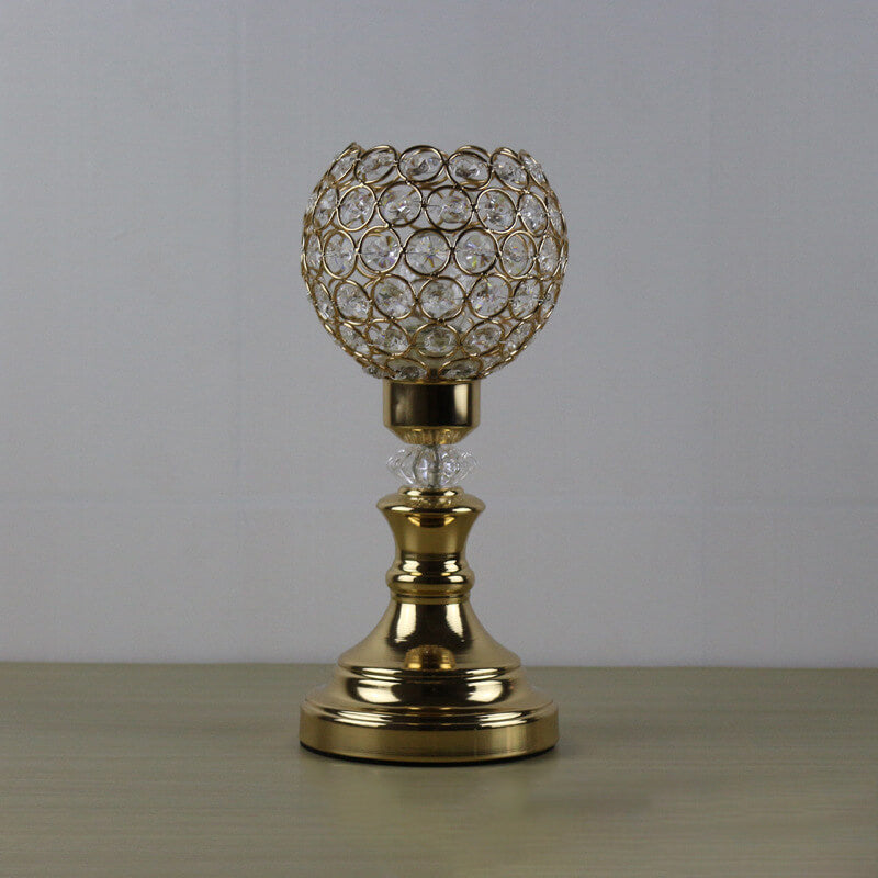 Elegant Glass Sphere Table Lamp