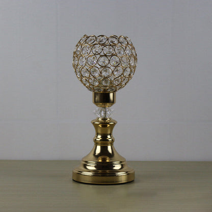 Elegant Glass Sphere Table Lamp