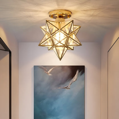 Stunning LED Star Ceiling Lamp