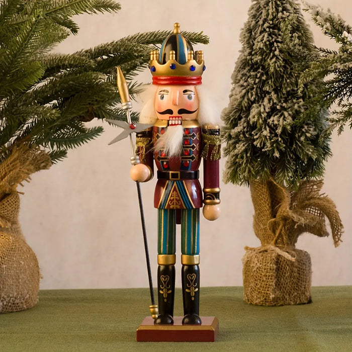Classic Wooden Christmas Nutcracker Decoration