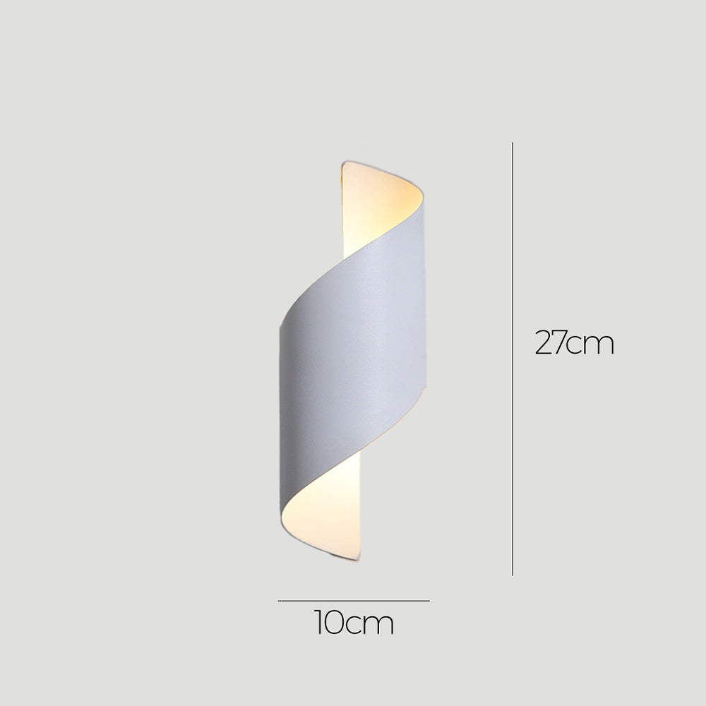 Sleek Metal LED Wall Light