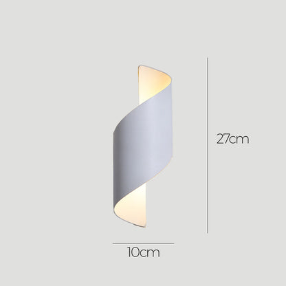 Sleek Metal LED Wall Light