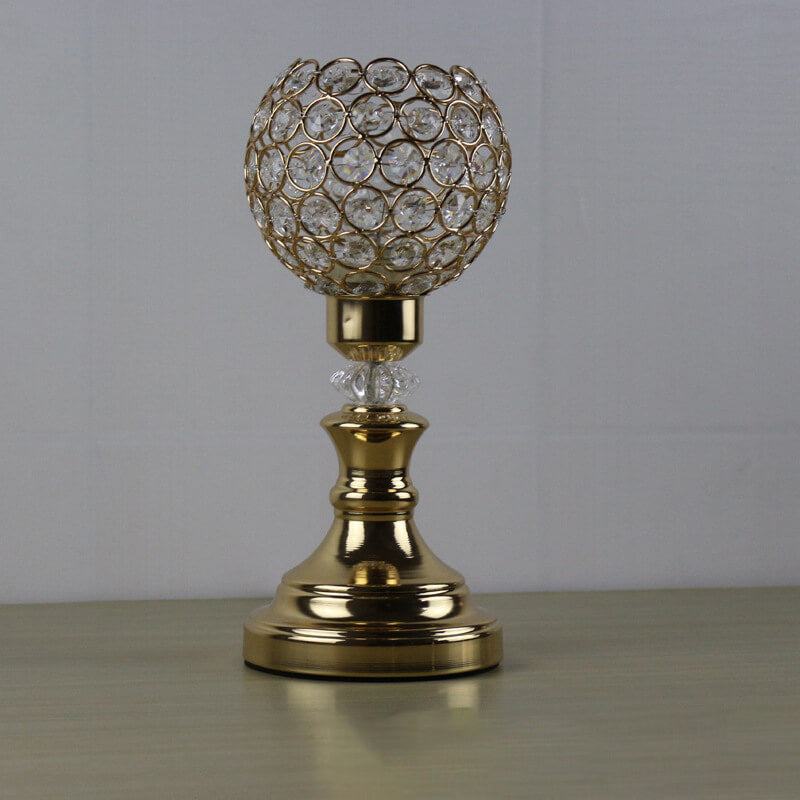 Elegant Glass Sphere Table Lamp