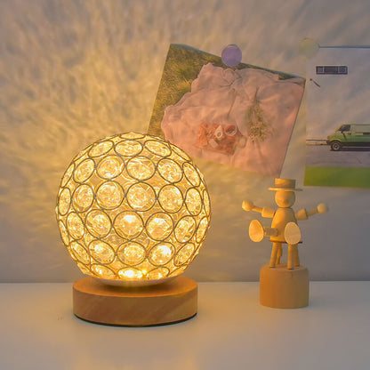 Compact LED Desk Lamp with USB Port and Soft Glow