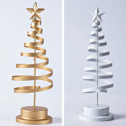 Metal Tree Table Lamp with Bright LED Lights