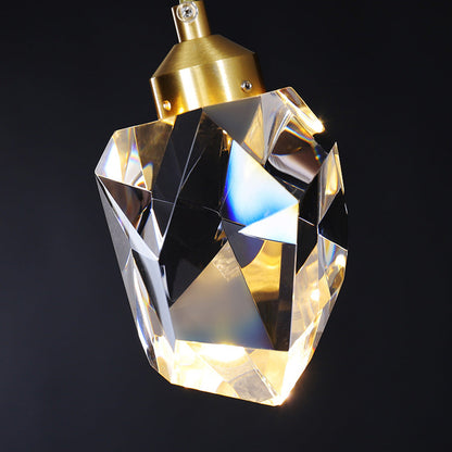 Luxurious Crystal Drop Ceiling Light Fixture
