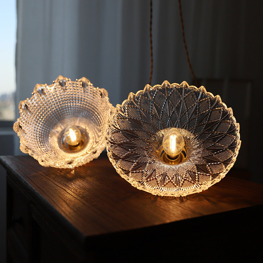 Retro Style Glass Pendant Lighting