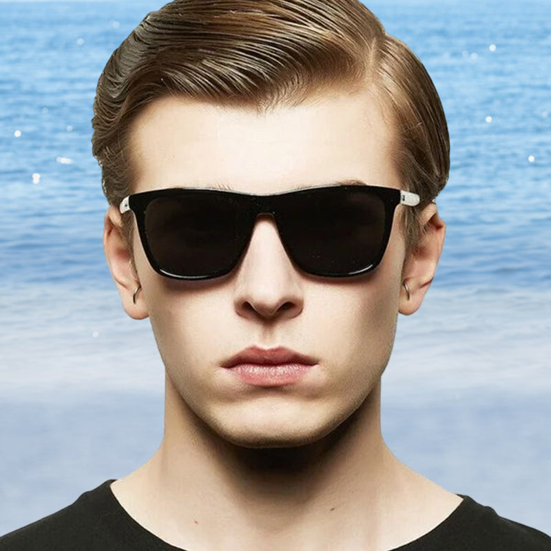 Lightweight Polarized Shades with Metal Frame